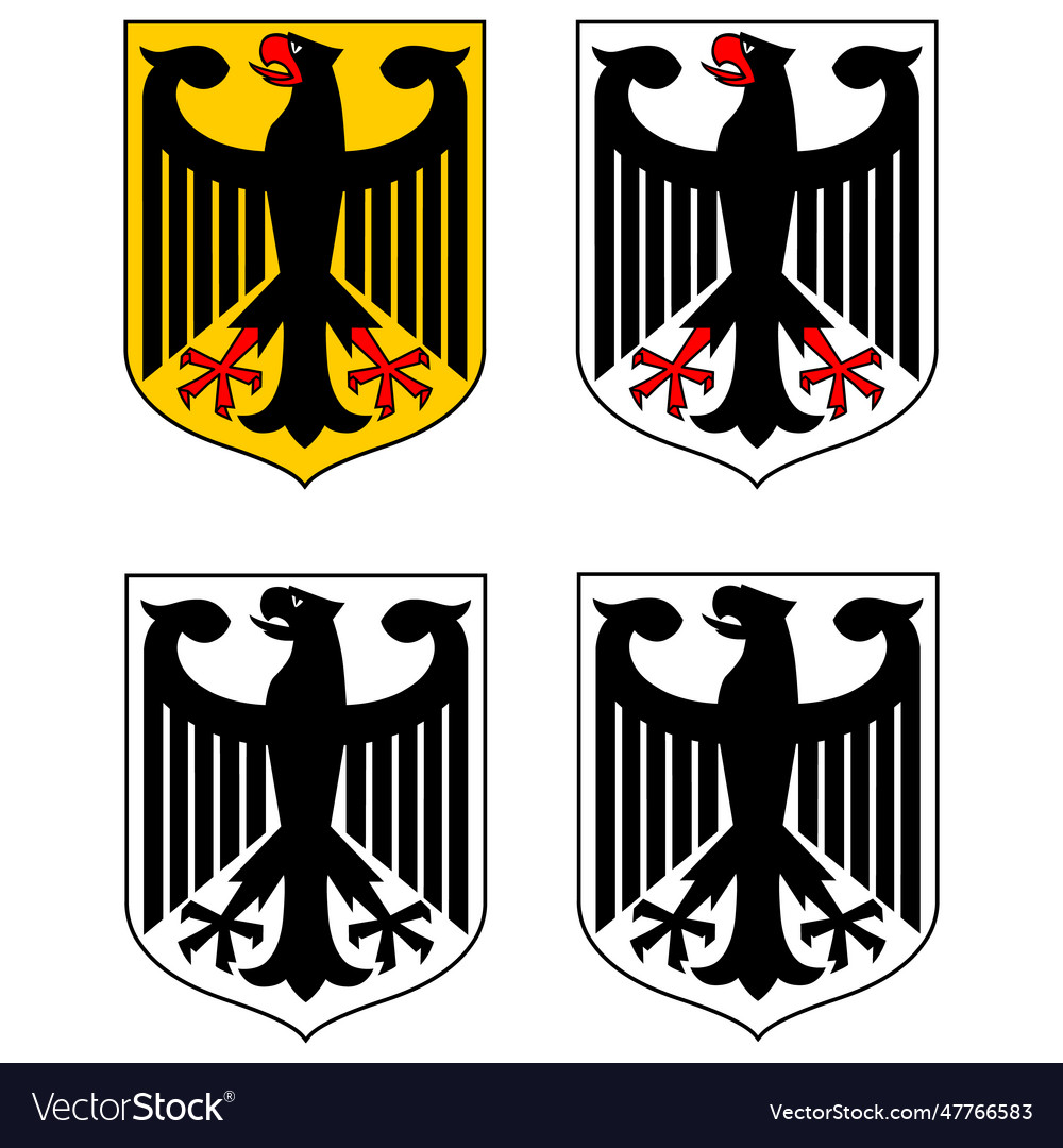 Wappen Deutschland vector image Wappen Deutschland
