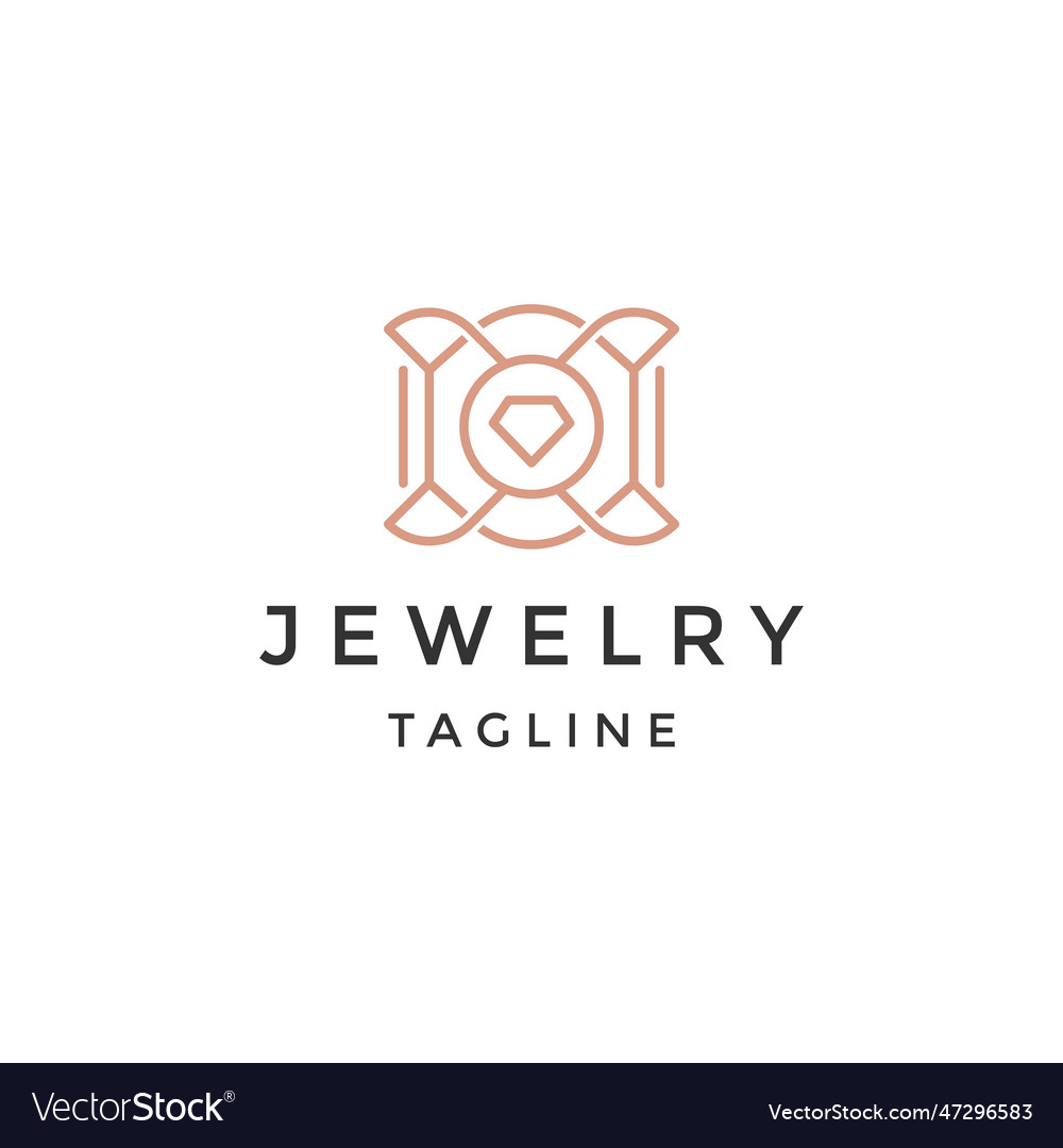 Diamond logo Royalty Free Vector Image - VectorStock