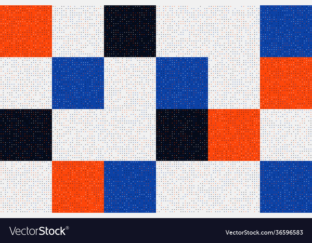 Geometric Square Pattern