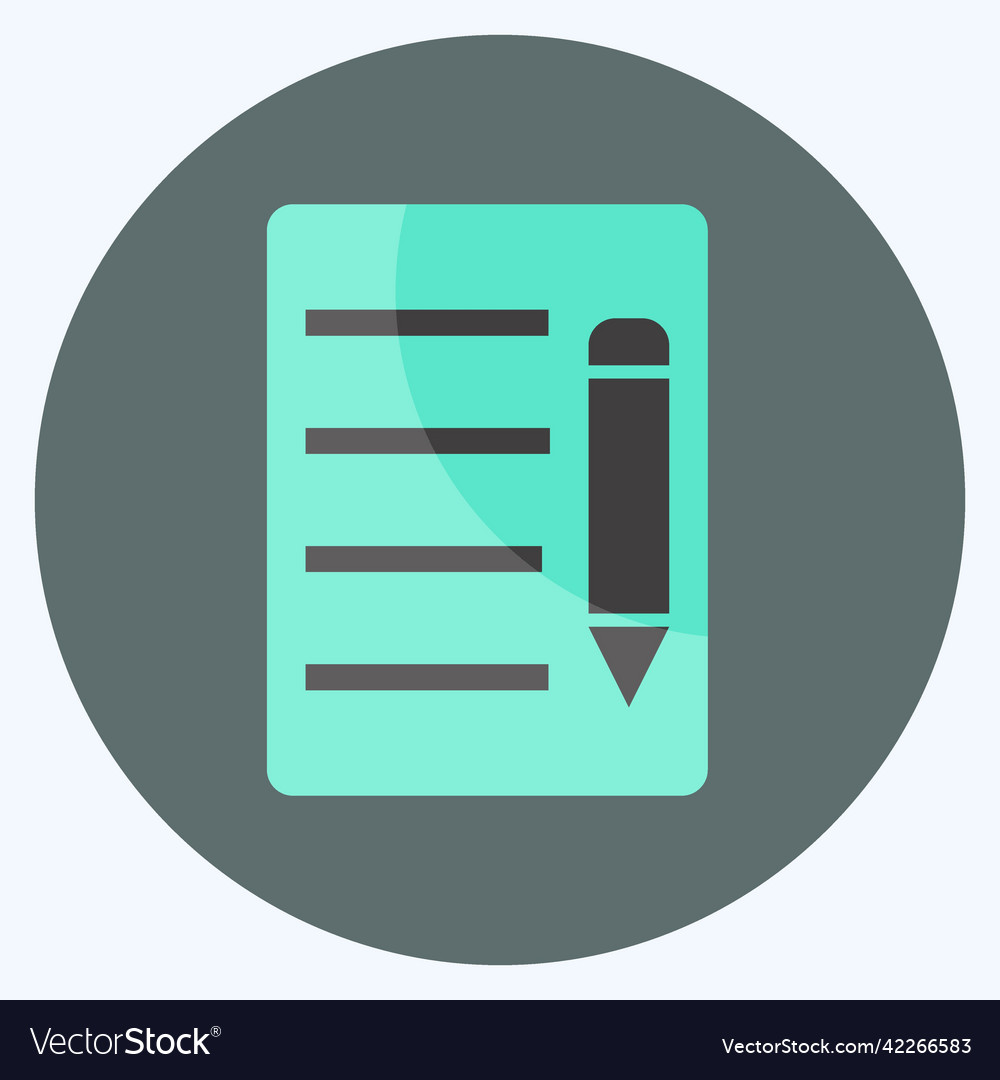 Icon update document suitable for user interface vector image Icon update document suitable for user interface