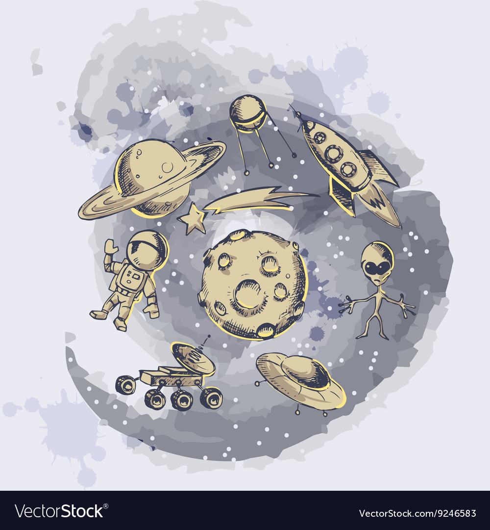 Space objects and symbols