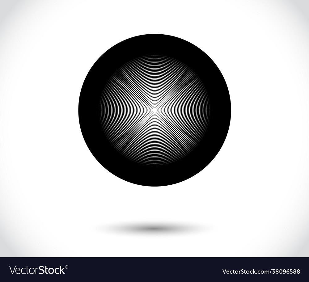 Concentric circle elements element for graphic Vector Image Concentric circle elements element for graphic