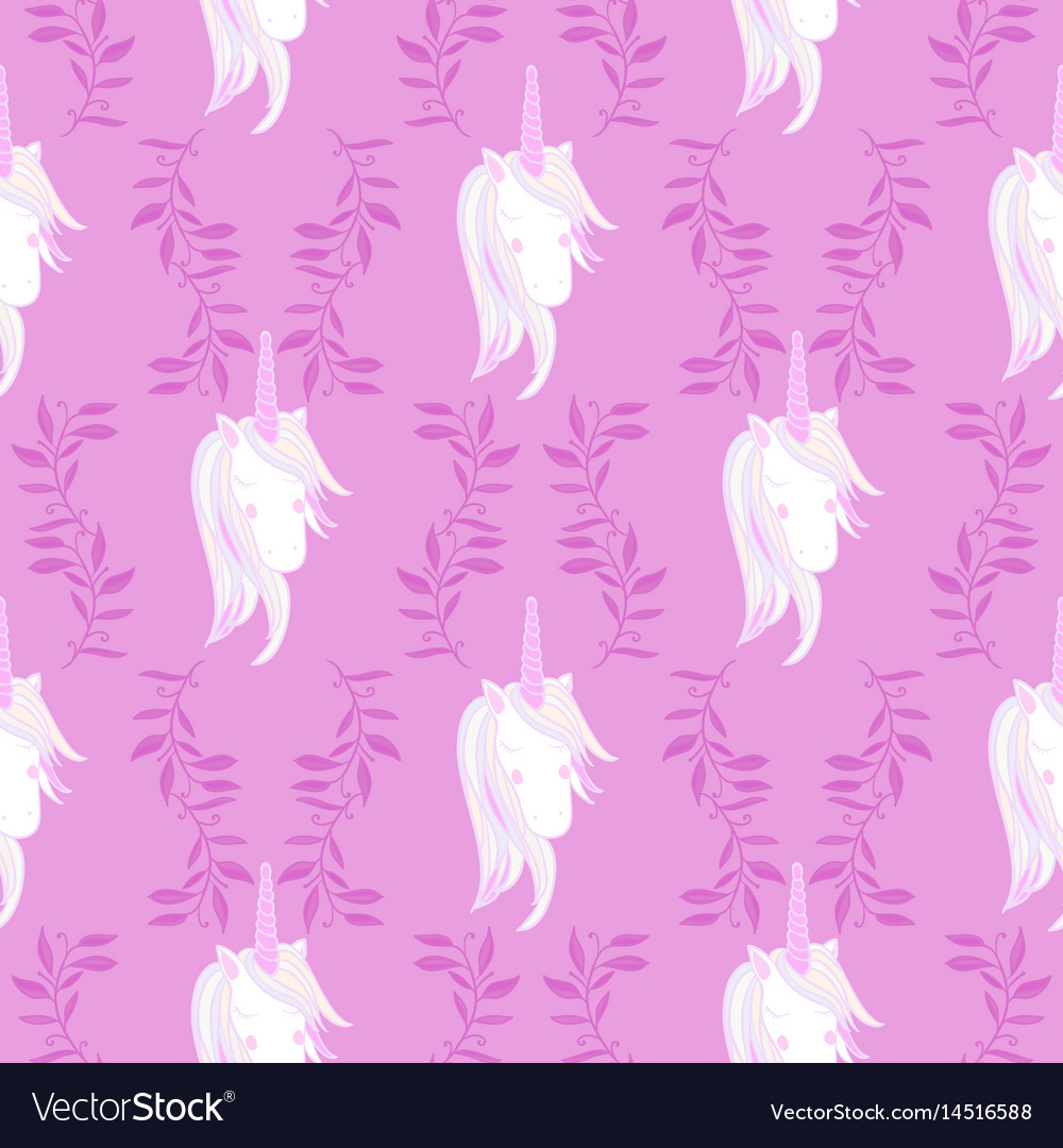 Sparkly Unicorn Pattern