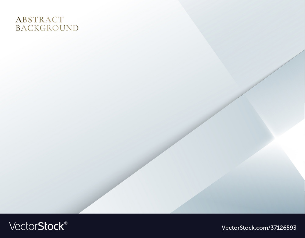 Abstract simple template white and gray geometric Vector Image