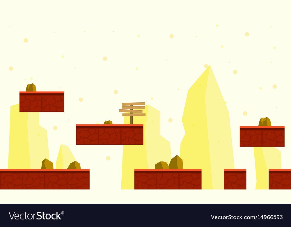 Art game background style