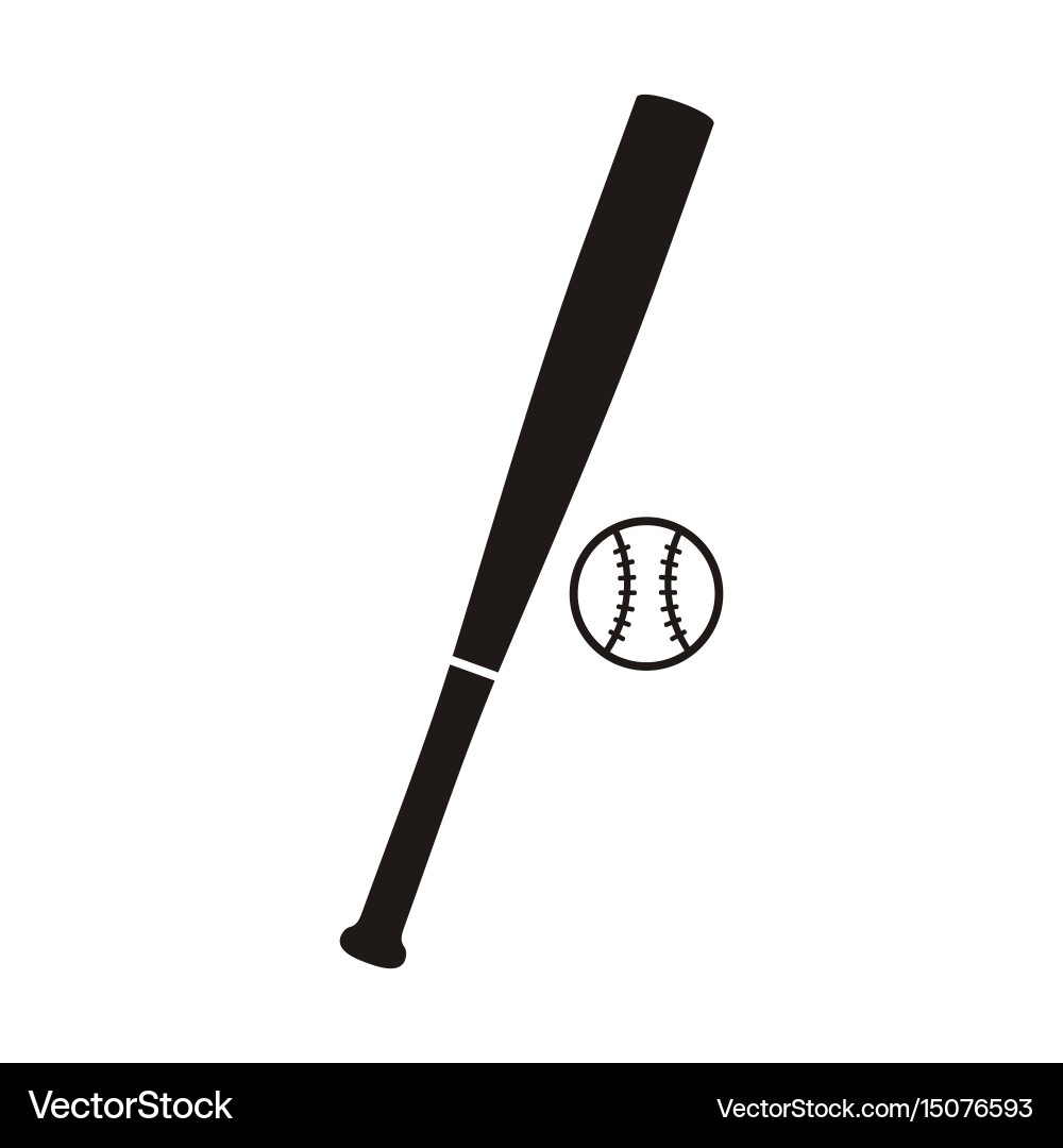Bat And Ball Svg