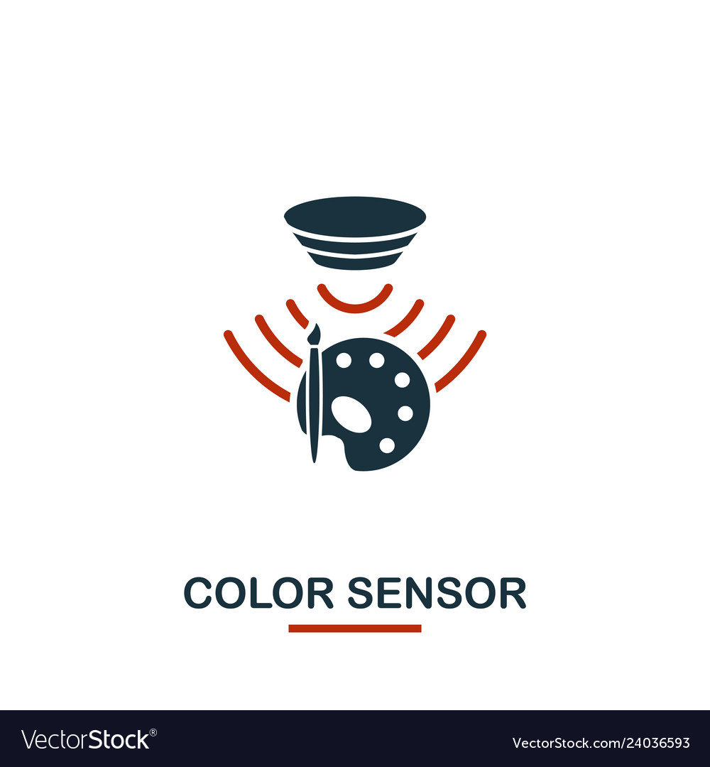 Color sensor icon from sensors icons collection