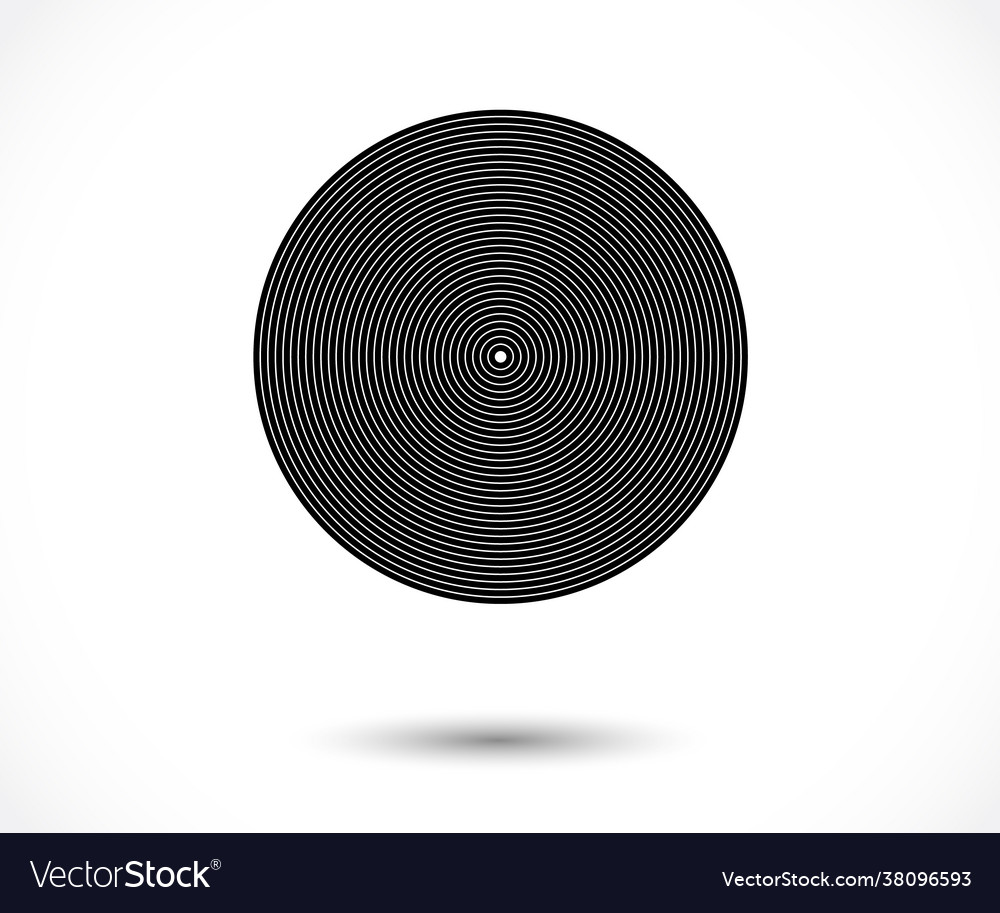 Concentric circle elements element for graphic