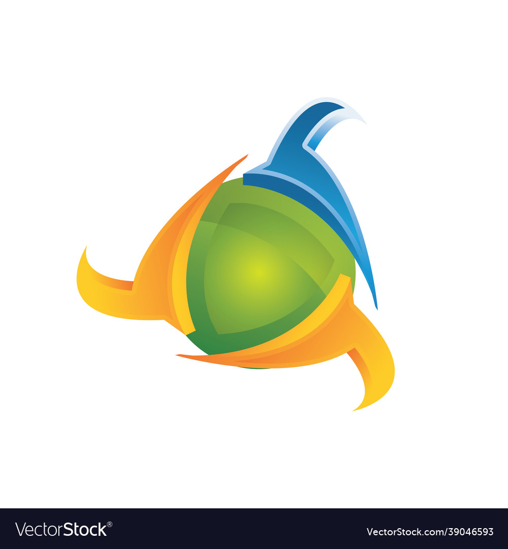 Cyber security shield symbol design