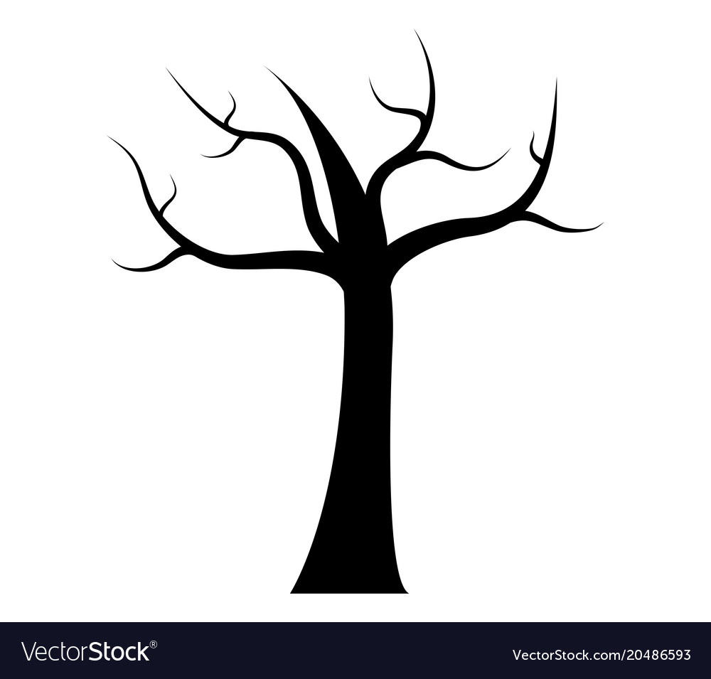 Dry tree icon
