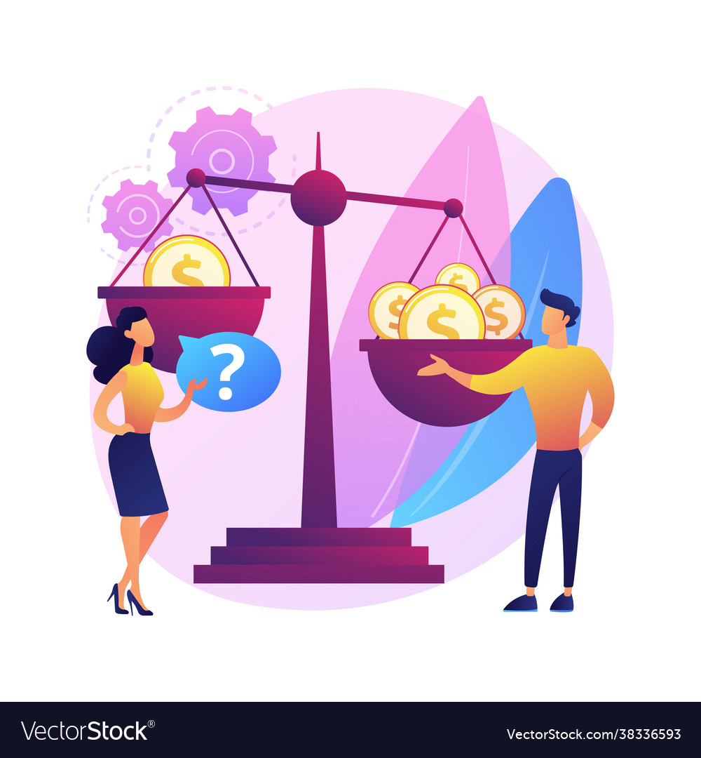 Gender discrimination abstract concept Royalty Free Vector