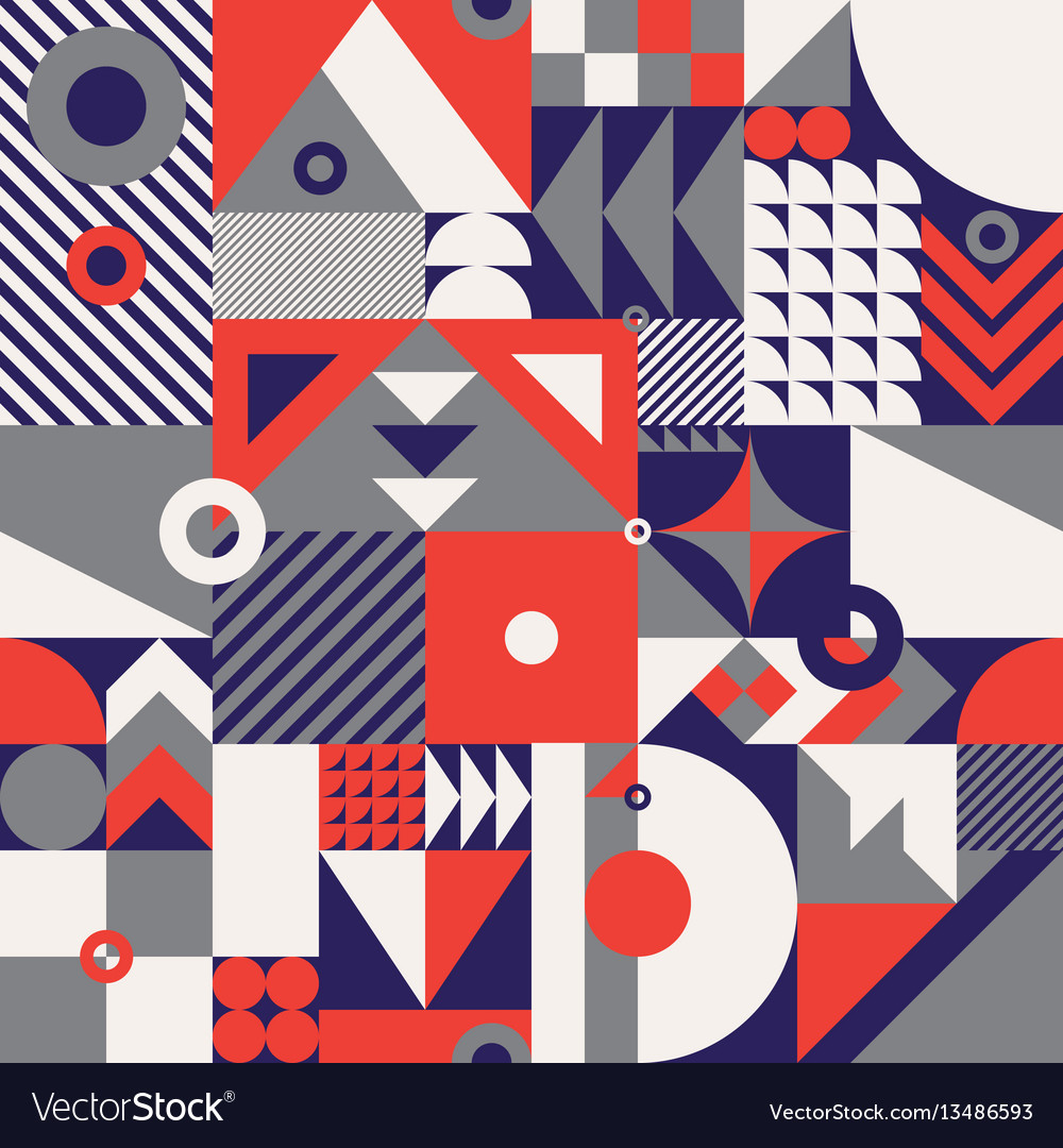 Geometric Seamless Pattern Royalty Free Vector Image