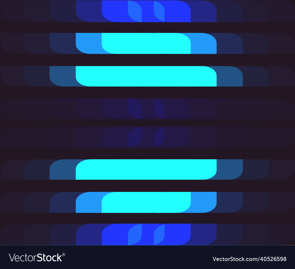Background with horizontal color cells vector image Background with horizontal color cells