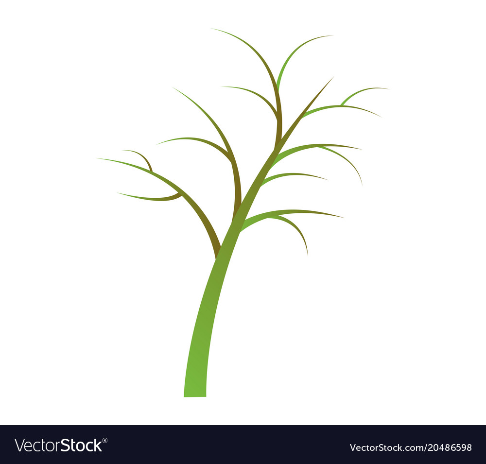 Dry tree icon