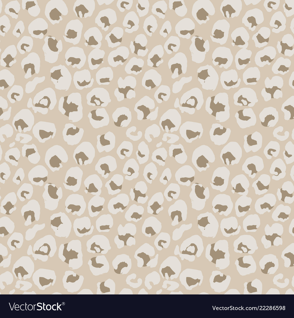 Leopard print seamless pattern