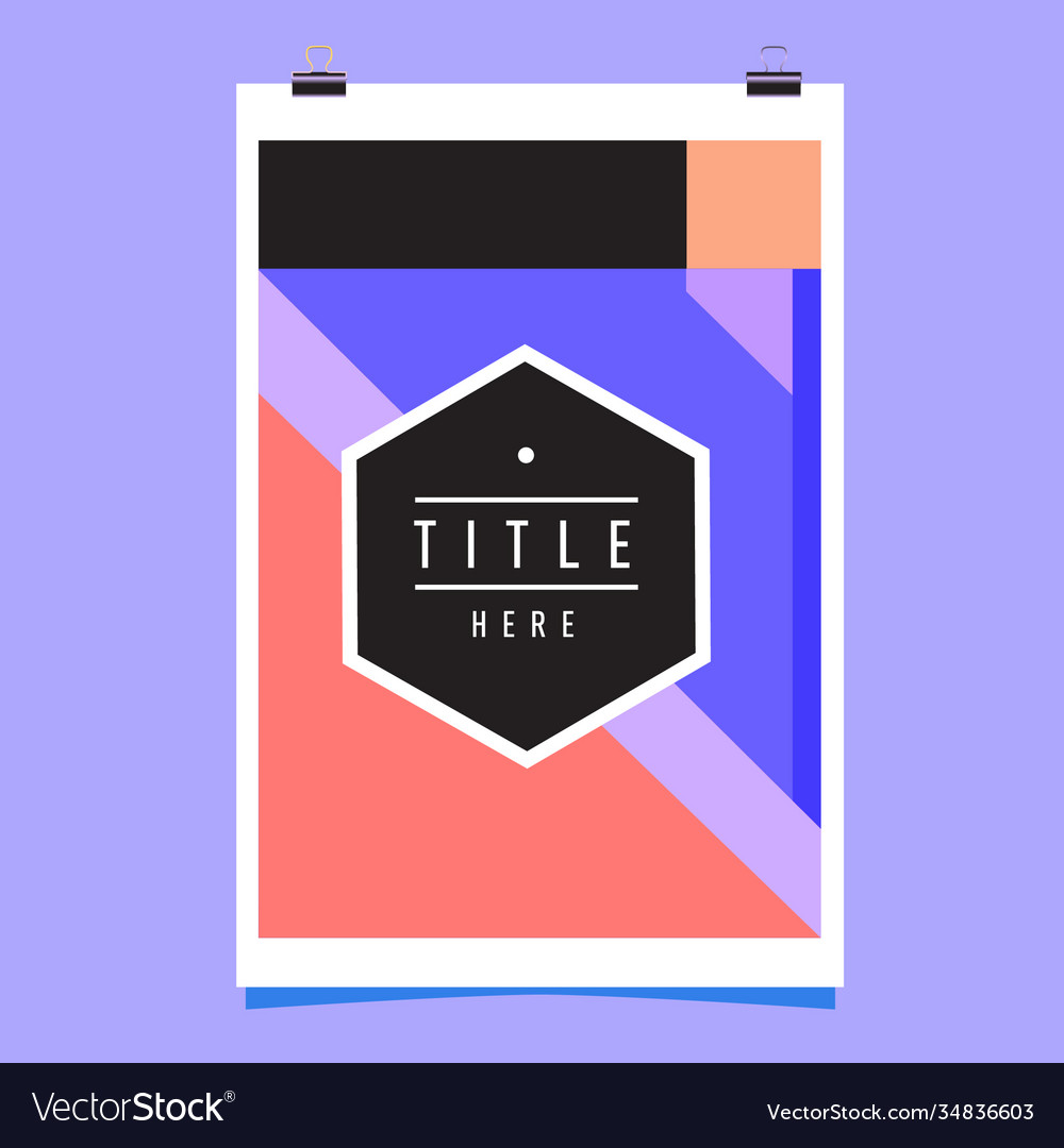 Abstract colorful geometric pattern background