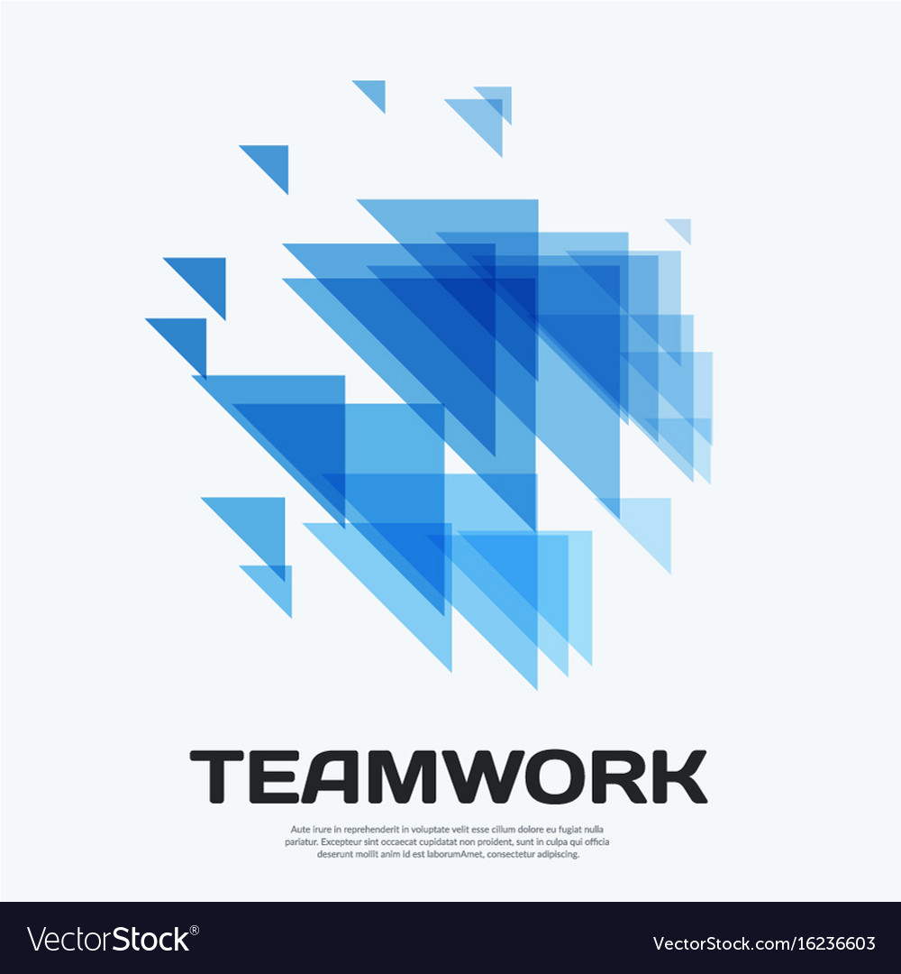 Abstract design background with triangles