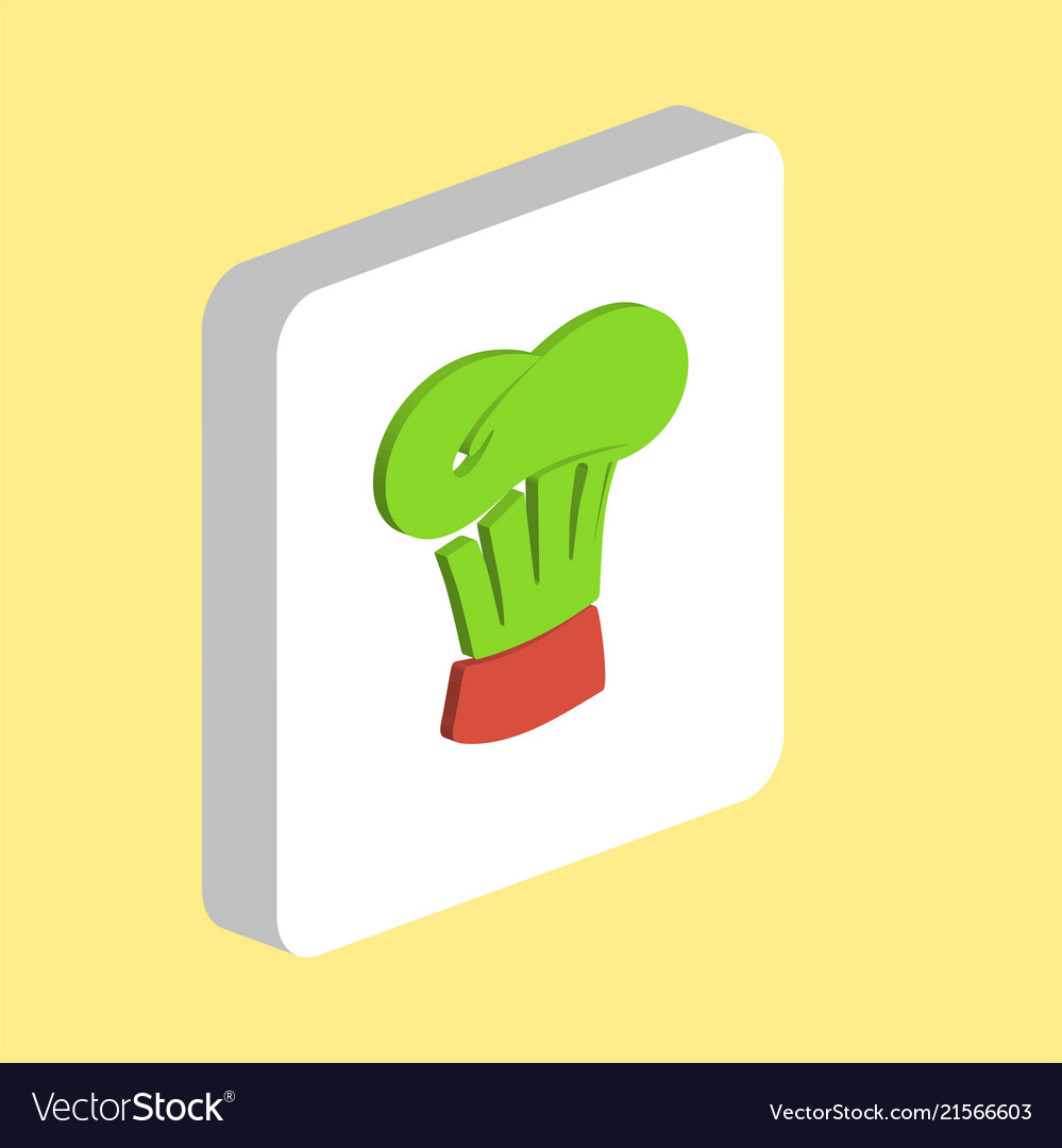 Chef cap computer symbol for your business project