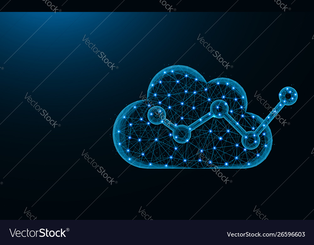 Cloud analytics poly design data analysis