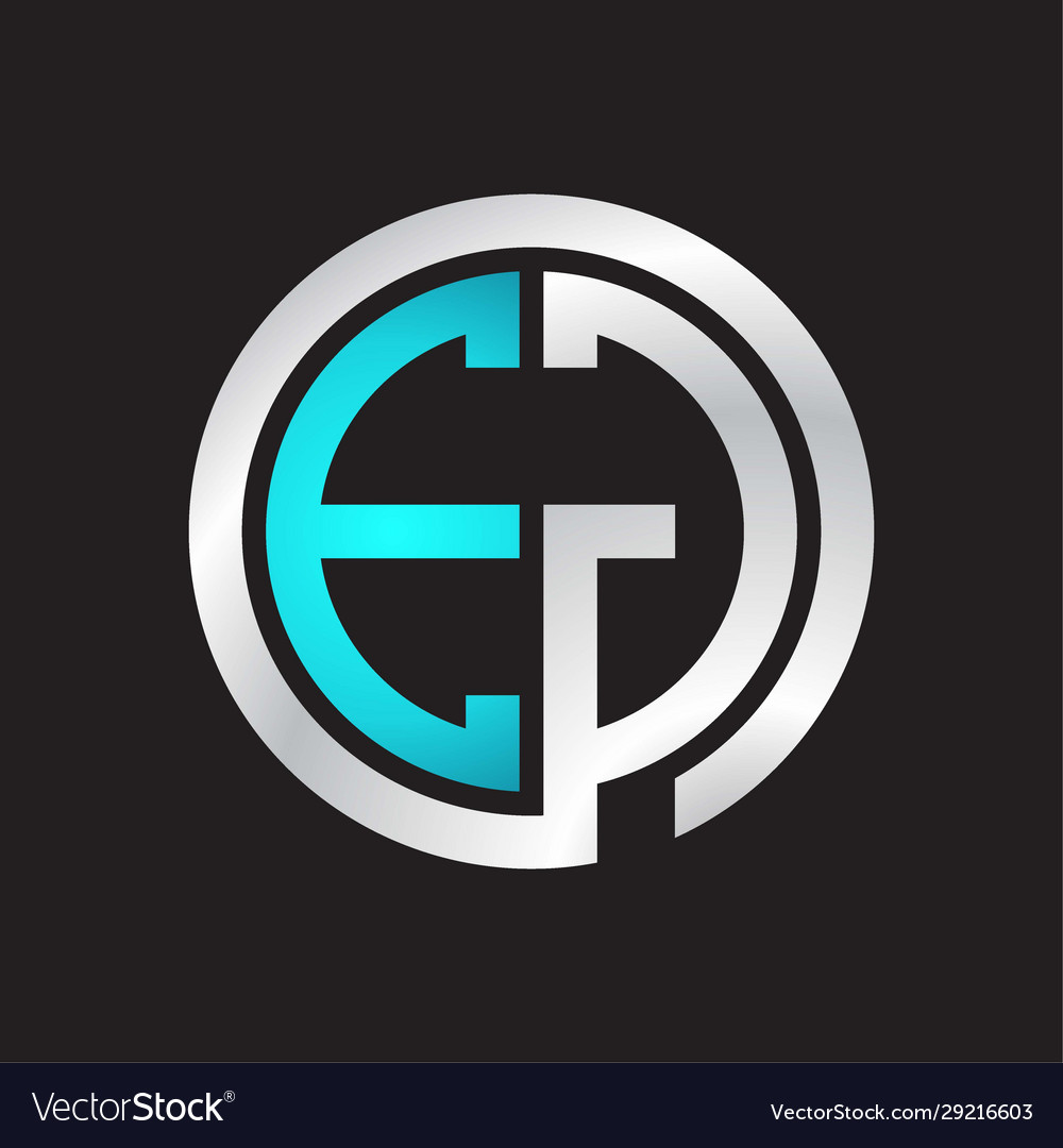 Eg initial logo linked circle monogram Vector Image Eg initial logo linked circle monogram