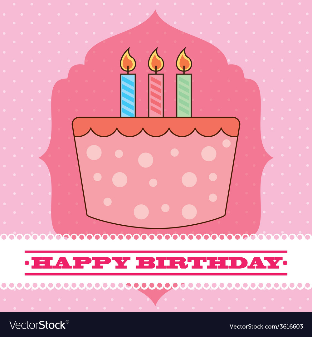 Happy birthday Royalty Free Vector Image - VectorStock