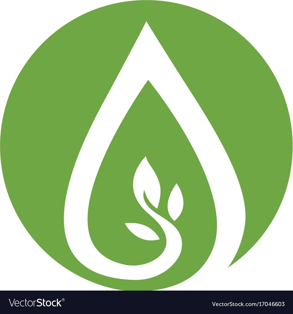 Logos of green leaf ecology nature element icon