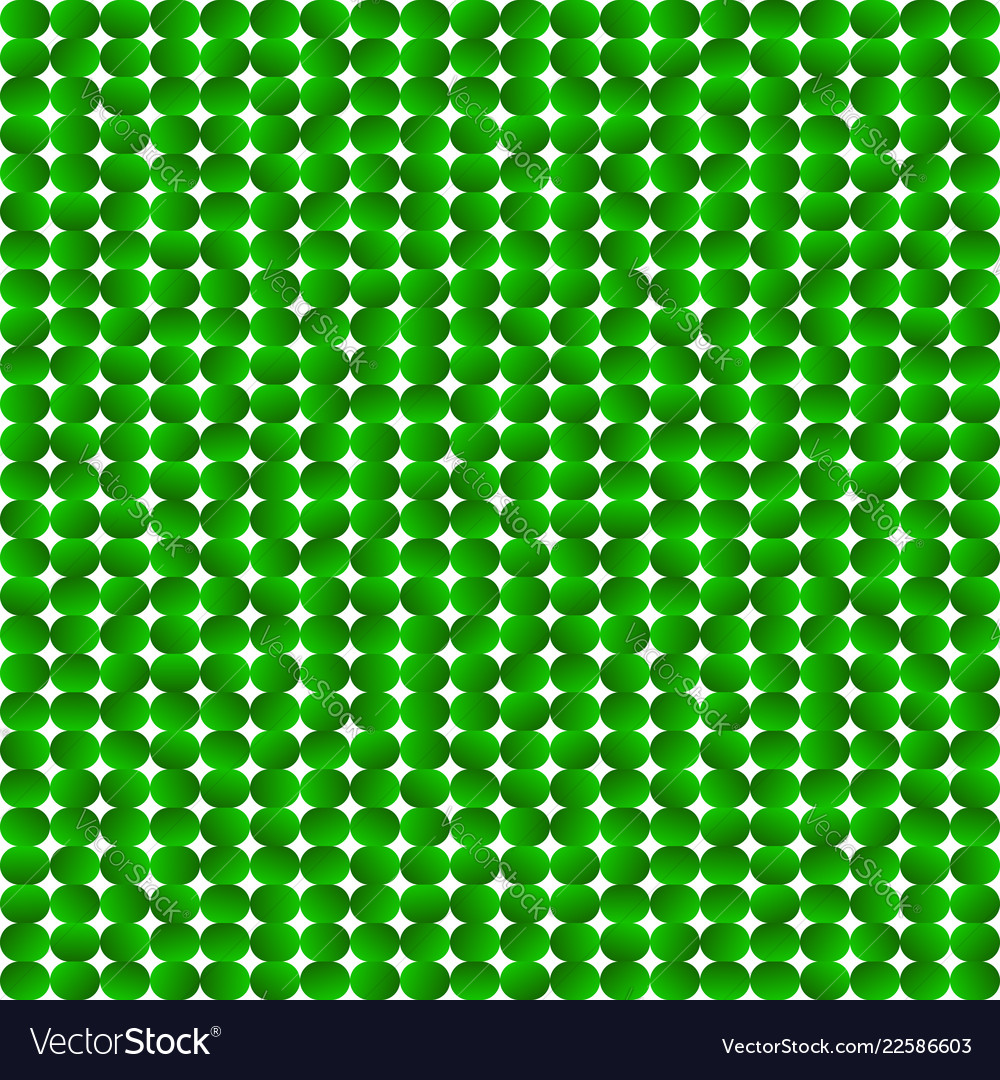 Mosaic of circle oval shapes w random gradient