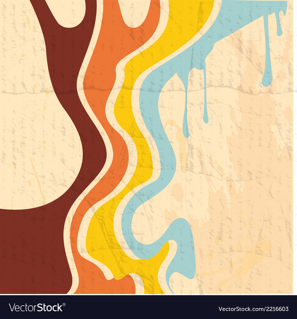 Retro Striped Pattern Background