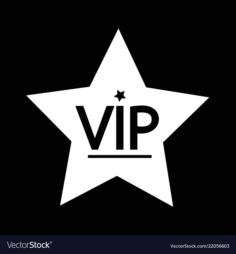 Vip icon design Royalty Free Vector Image - VectorStock