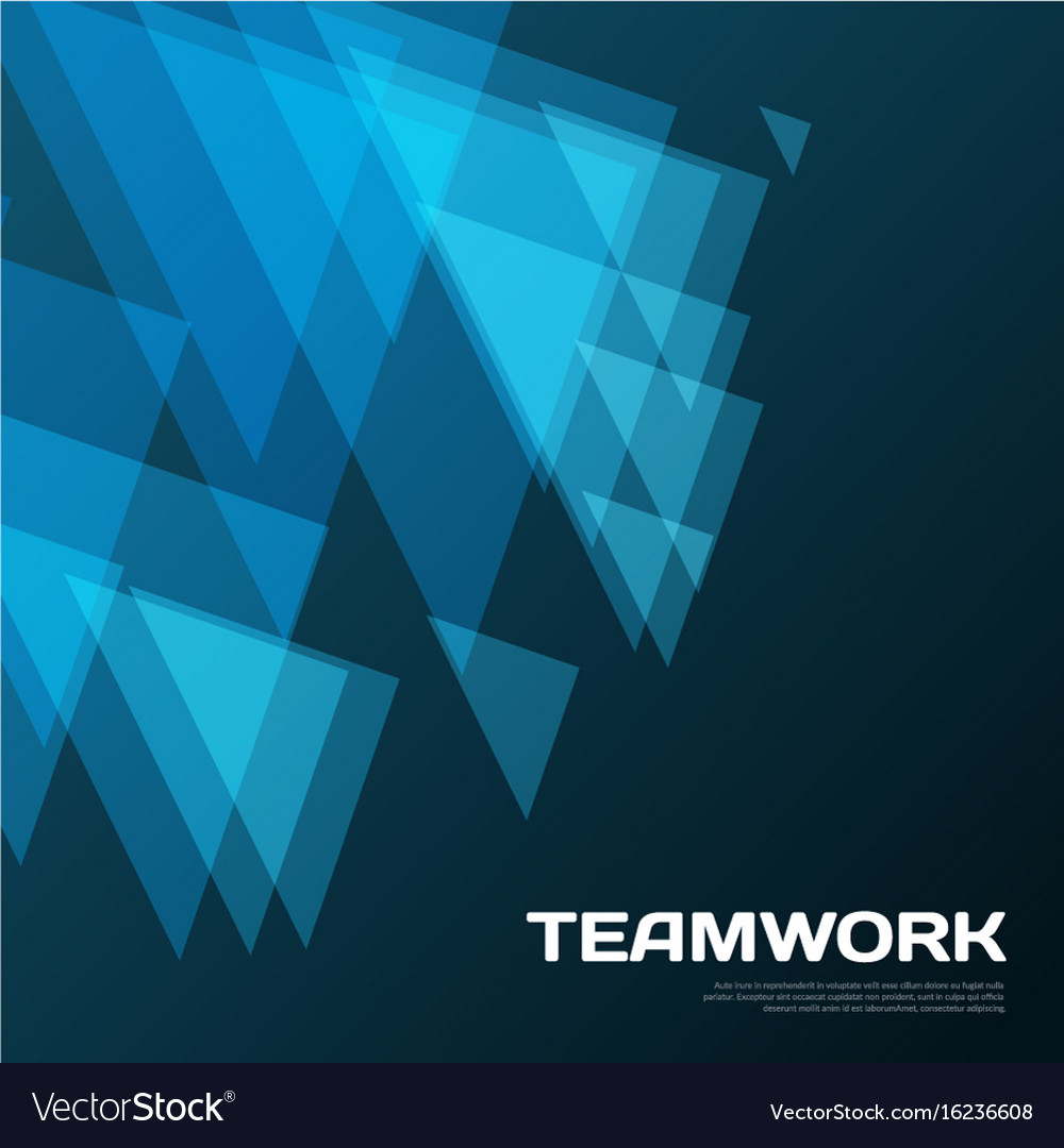 Abstract design background with triangles