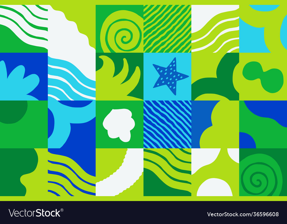 Hand-drawn abstract pattern design Royalty Free Vector Image