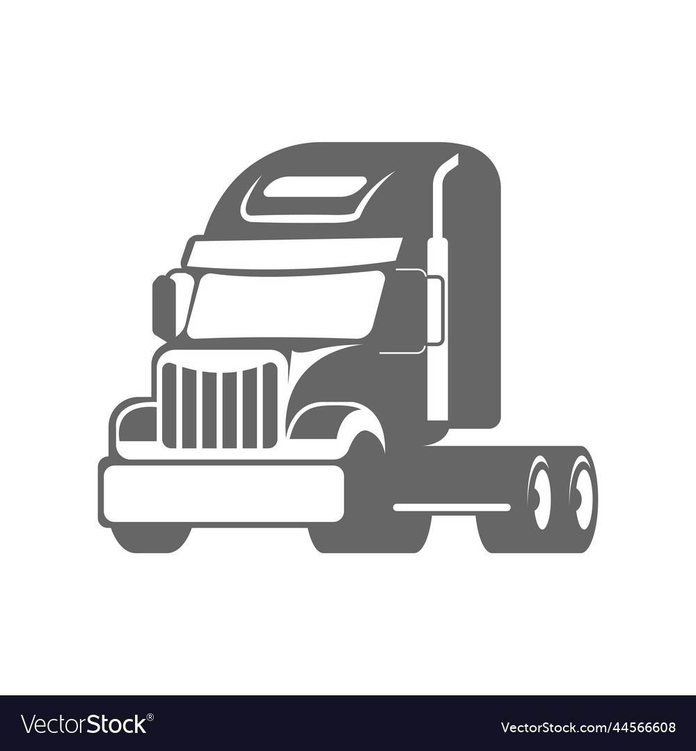 Moderne LKW-Ikone