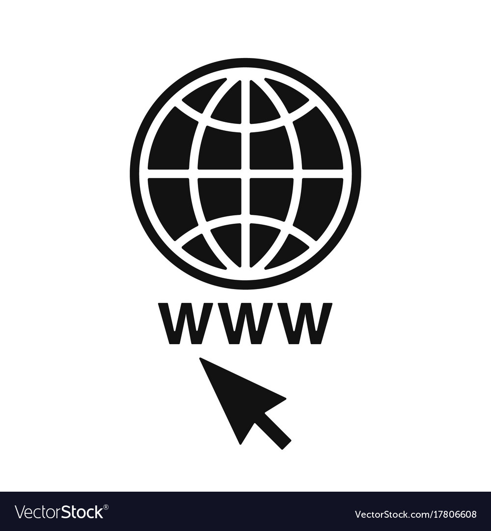 Web icons set network sign template