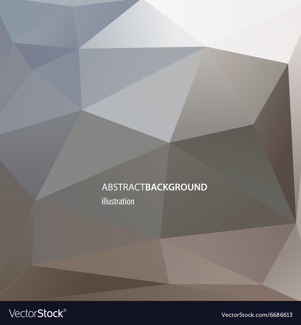 Abstract triangular background