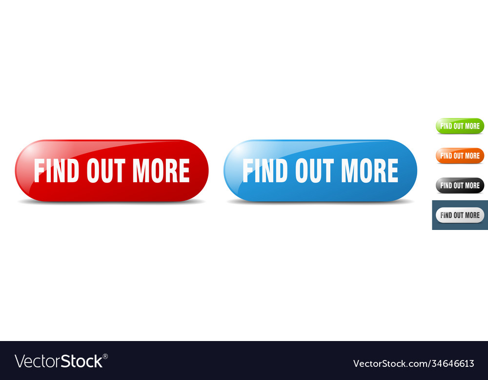 Find out more button key sign push set