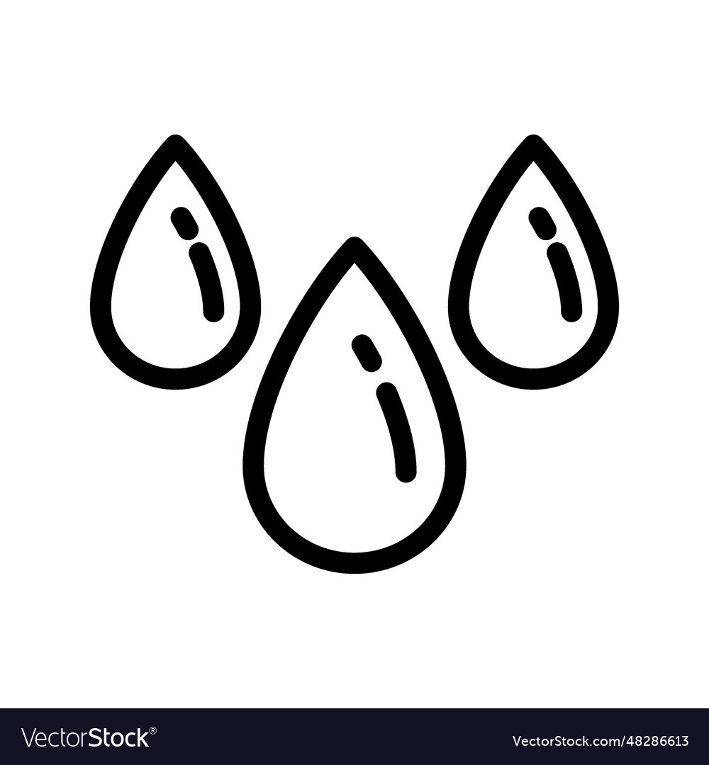 Rain icon Royalty Free Vector Image - VectorStock