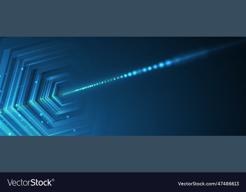 Technology data background idea of global vector image Technology data background idea of global