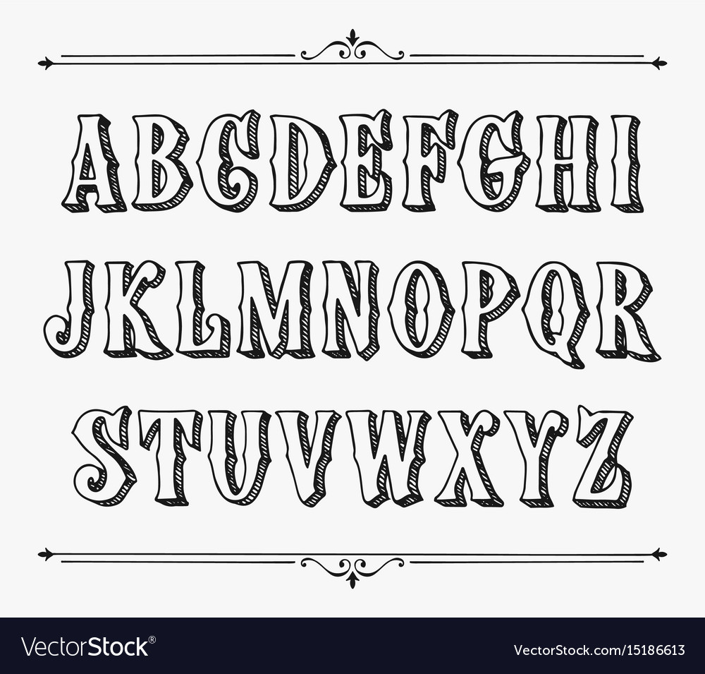 Vintage Label Font - Script Style