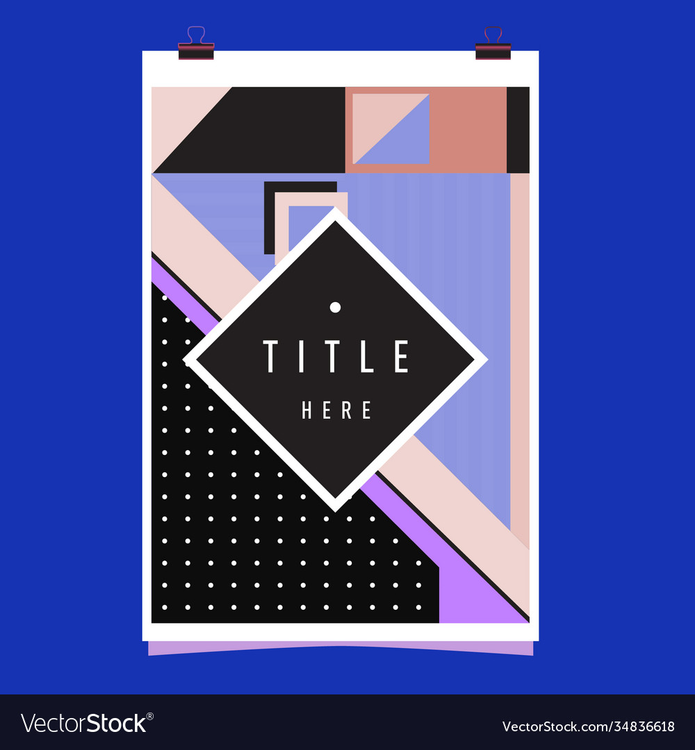 Abstract colorful geometric pattern background