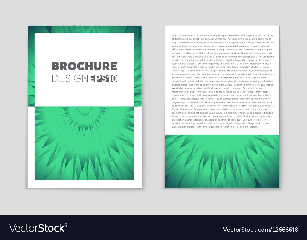 Abstract layout background set for art