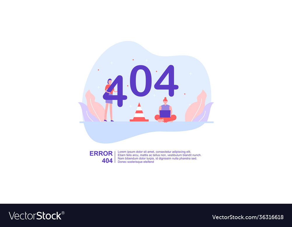 Concept 404 error page