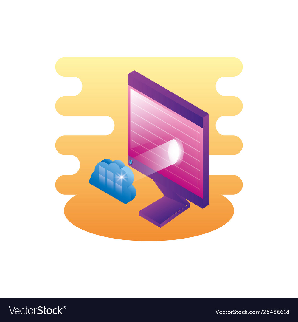 Desktop computer with cloud computing