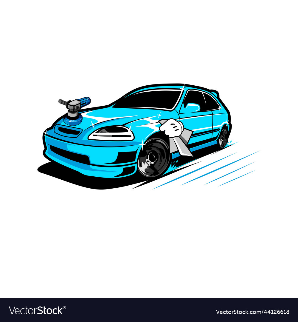 Detailing car logo Royalty Free Vector Image - VectorStock