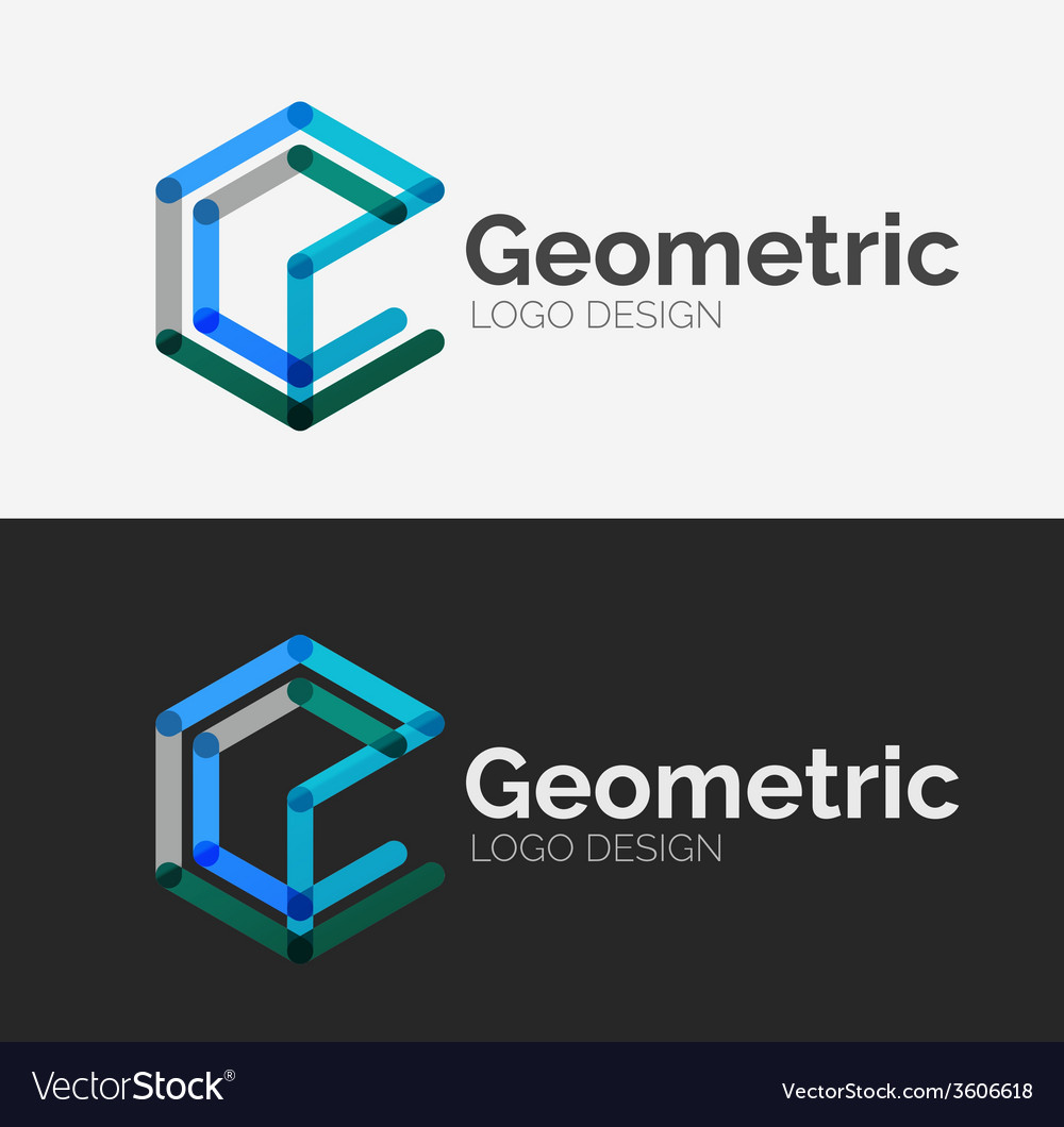 Geometric Line Logo