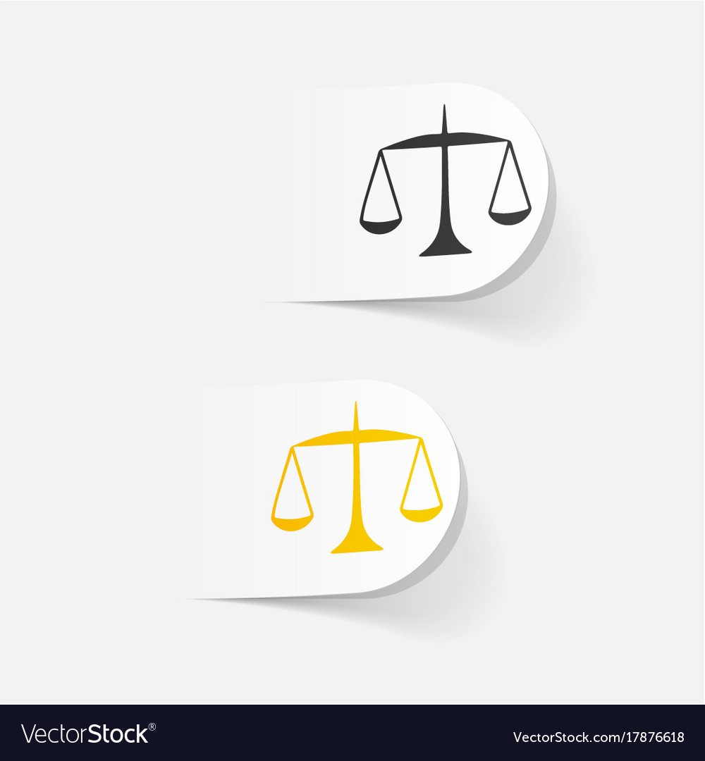 Realistic design element scales
