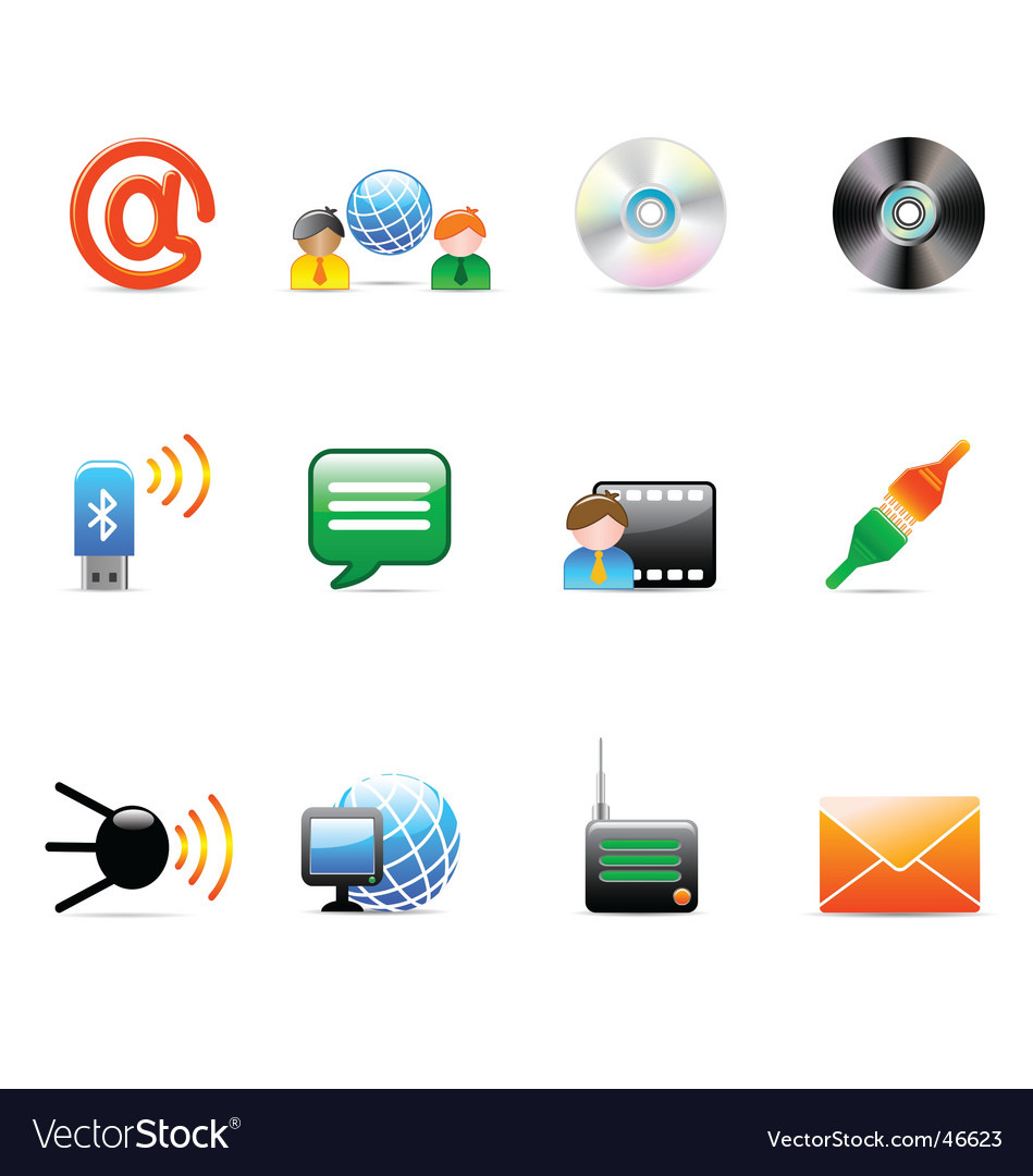 Communication icons