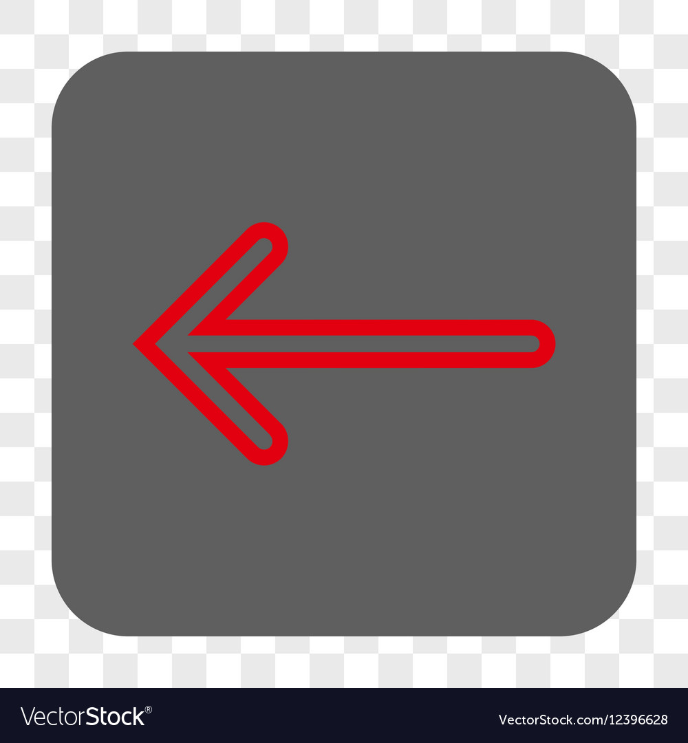 Arrow left rounded square button