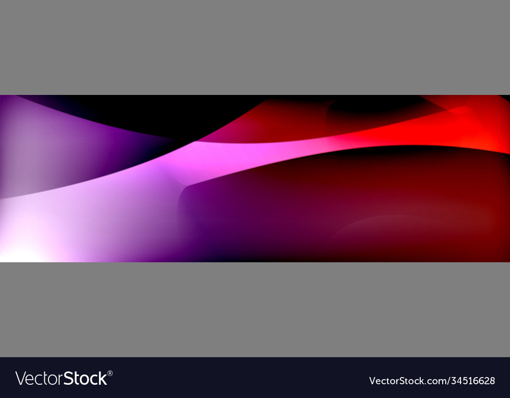 Fluid gradient neon color waves abstract vector image Fluid gradient neon color waves abstract