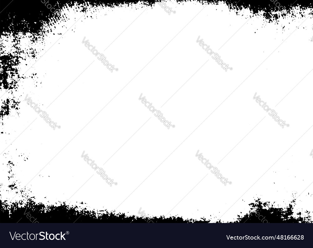 Grunge border texture background abstract frame vector image Grunge border texture background abstract frame