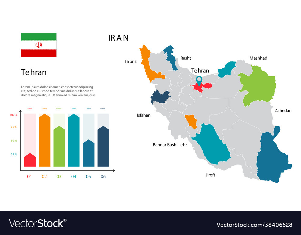 Iran map image a global in form